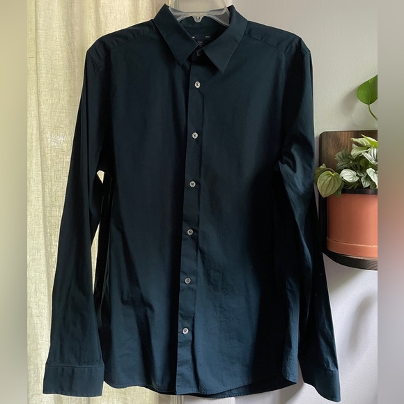 GAP Cotton Slim Fit Button-Down - Picture 1 of 6